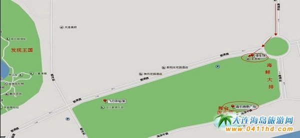 大連金石灘沙灘潑水節