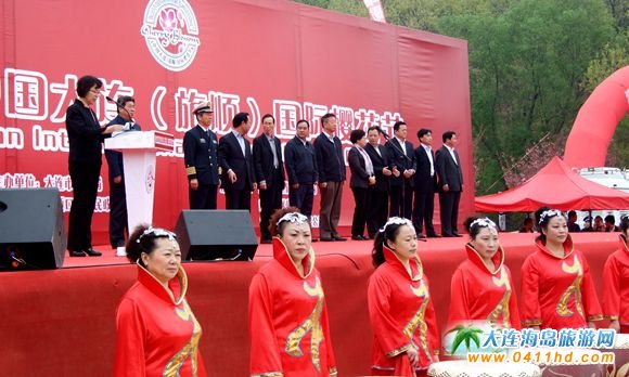 第六屆中國大連(旅順)國際櫻花節盛裝啟幕